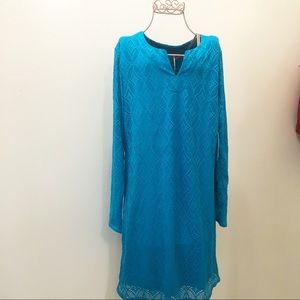 Coolibar turquoise tunic